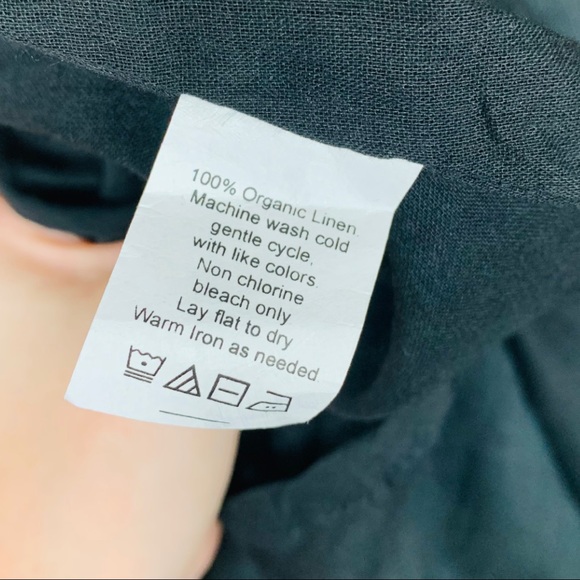 NWOT Tribe Alive Tiered Maxi Dress Ink Black Small - Picture 5 of 8